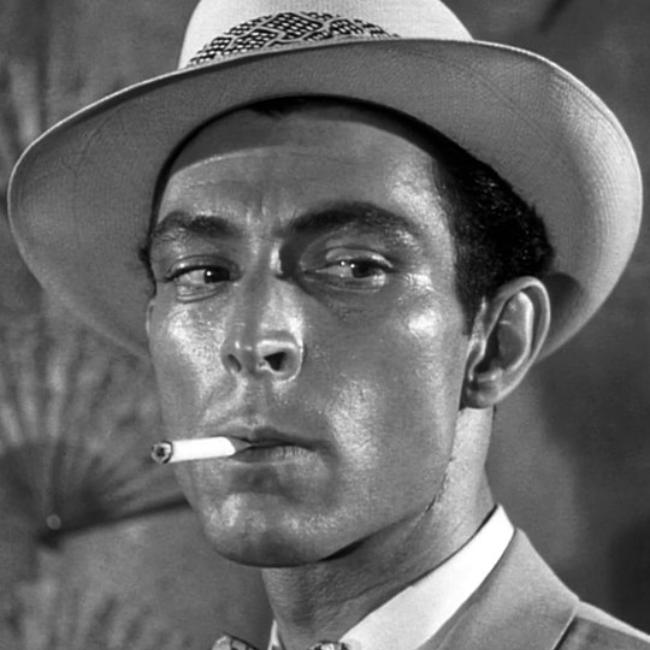 Lee Van Cleef seen as Tony Romano in the 1952 film Kansas City Confidential