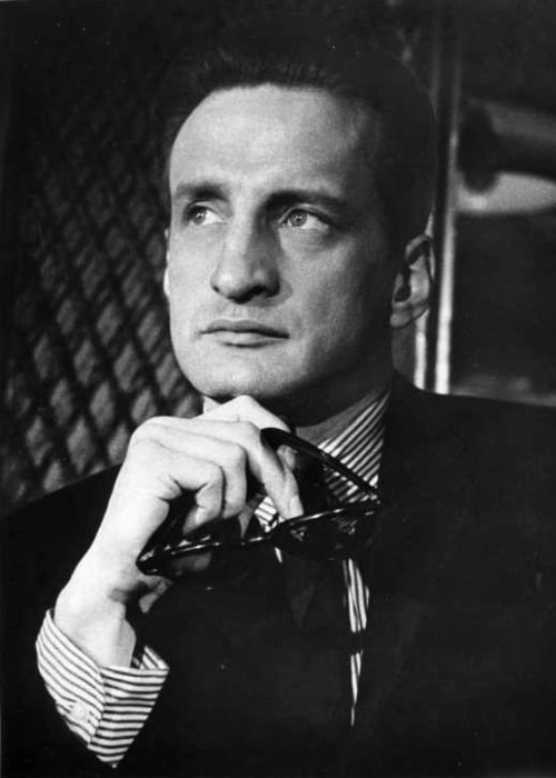 George C. Scott as seen in a publicity still for the film 'The Hustler' (1961)