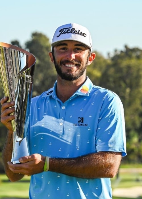 Max Homa as seen in an Instagram Post in February 2021