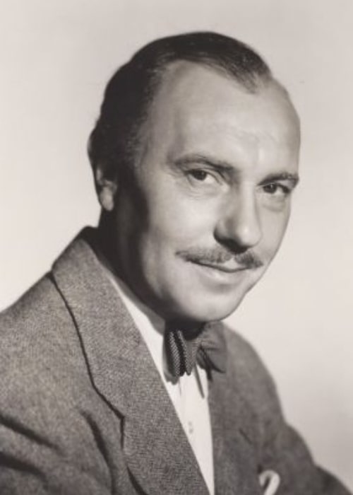 Ralph Richardson as seen in a publicity photo in 1949