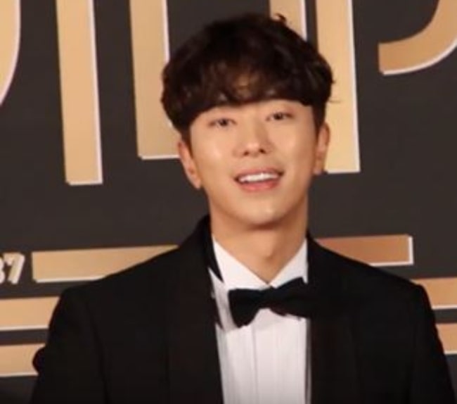 Yoon Hyun-min as seen during an event in 2018