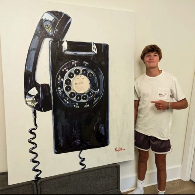 Jacob Moran as seen in a picture that was taken in August 2022