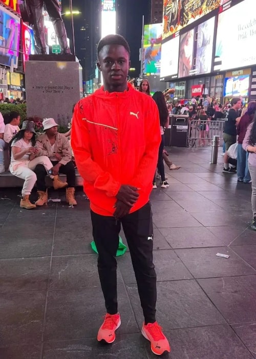Ackeem Blake as seen in a picture that was taken at Time Square, New York City in June 2022