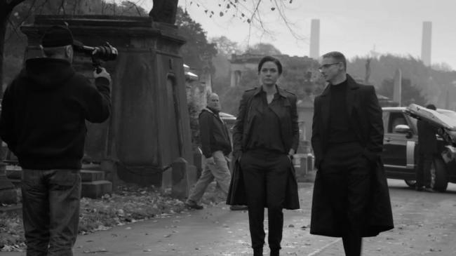 Sean Harris as seen while shooting a scene for the Mission Impossible films