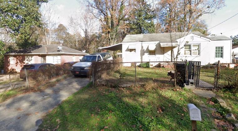 The homes where Juantonja Richmond, Ronisha Anderson and Solomon Adams were found dead.