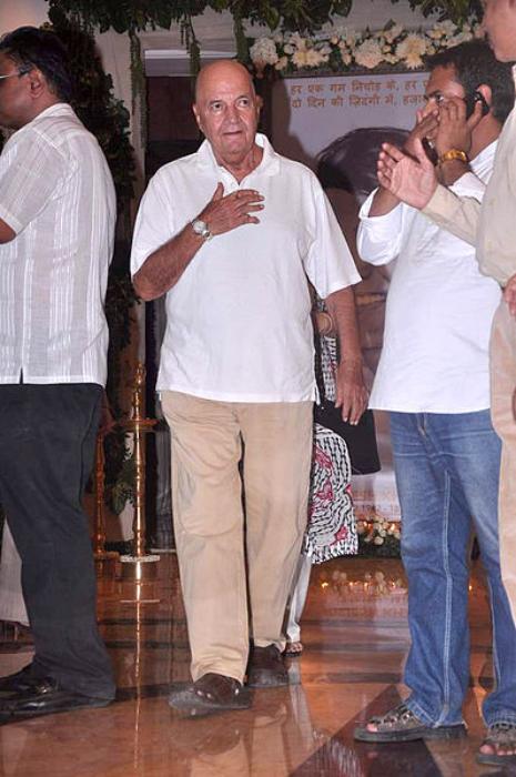 Prem Chopra as seen at the prayer meet for Rajesh Khanna in 2012