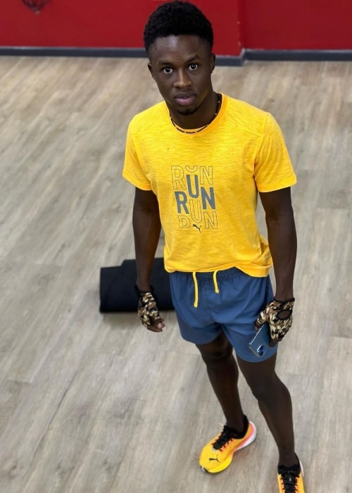 Ackeem Blake as seen in a picture that was taken in December 2022