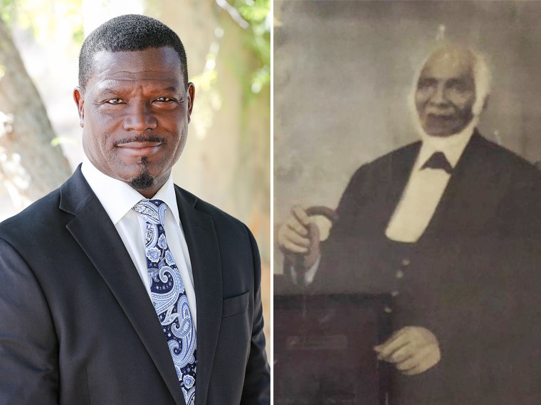 Les Robinson and Daniel Blue.