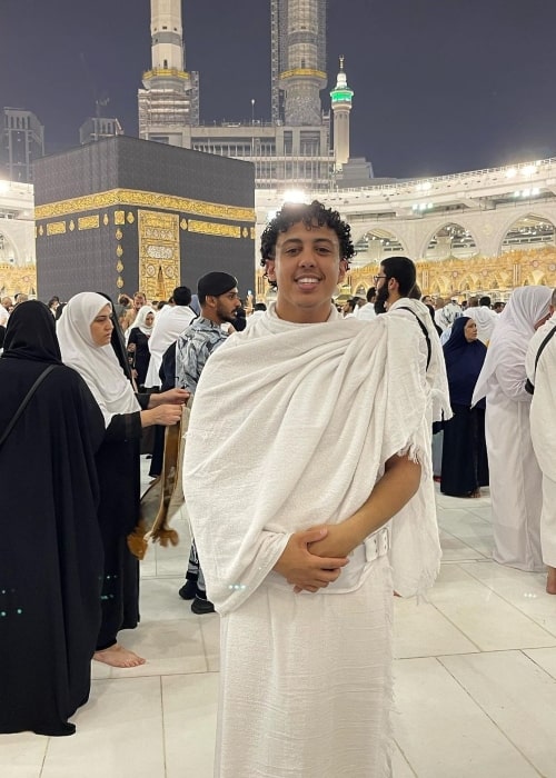 Hamzah Saleh as seen in a picture that was taken in Mecca, Saudi Arabia in December 2022