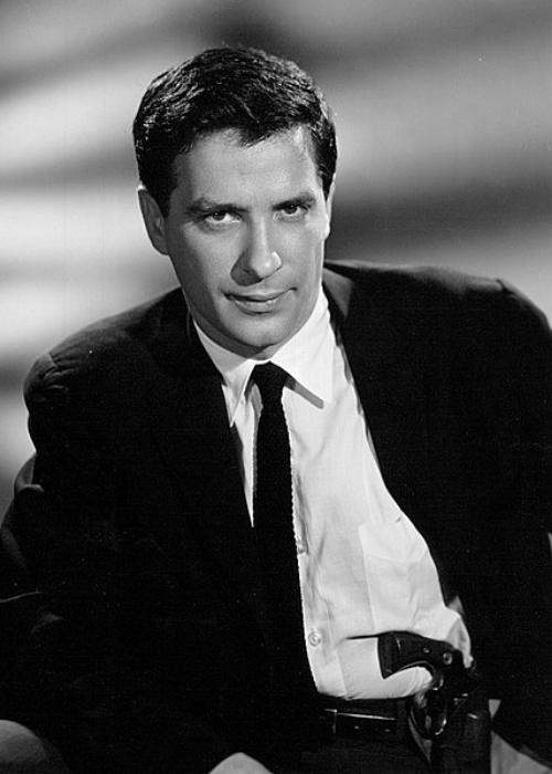 John Cassavetes seen as the character Johnny Staccato from the 1959 television series of the same name