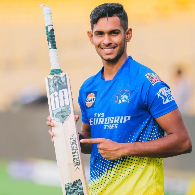 Matheesha Pathirana as seen in a picture that was taken in April 2023