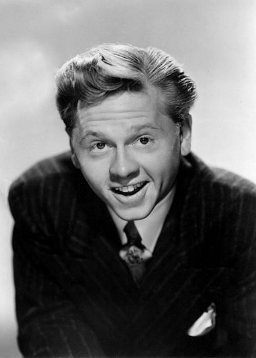 Mickey Rooney as seen in 1945