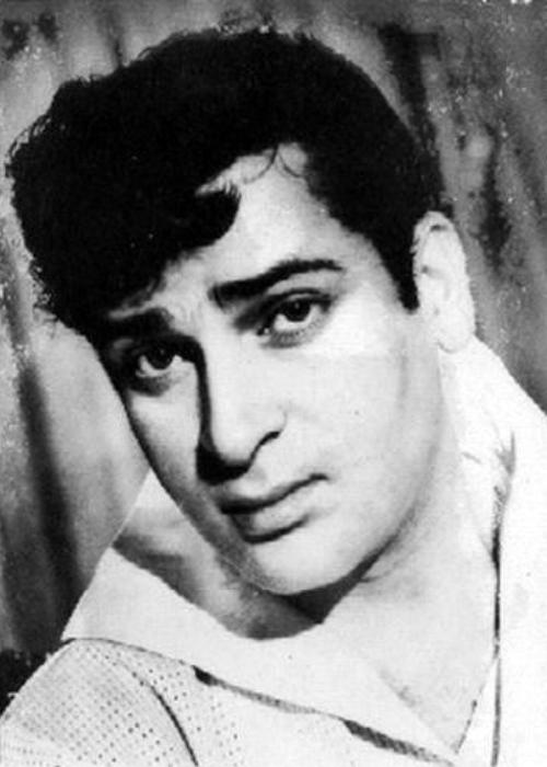 The Indian actor Shammi Kapoor