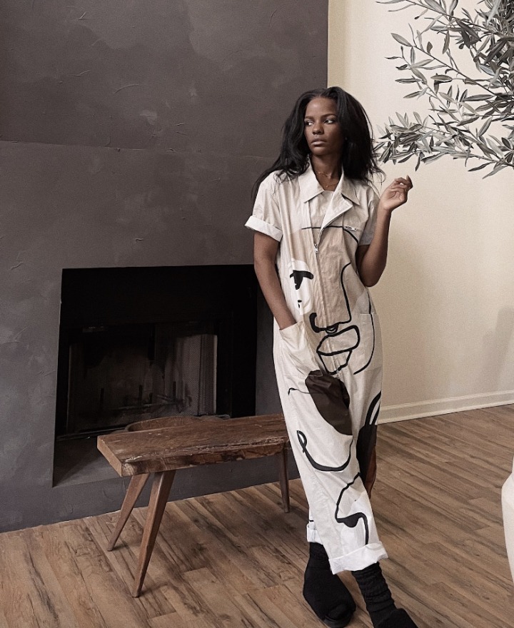 Souk Bohemian Abstract Jumpsuit