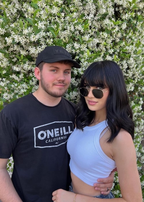 Jessi Lee Davis as seen in a picture with her beau maclaine.jm in April 2022, in Scottsdale, Arizona