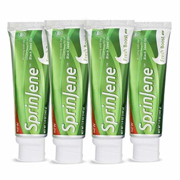 SprinJene Fresh Boost Fluoride Toothpaste