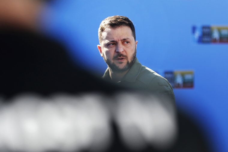 NATO leaders prepared to provide Ukraine with more military assistance for fighting Russia but only vague assurances of future membership as the alliance's summit draws to a close on Wednesday.