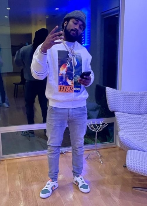 Dalvin Cook as seen in an Instagram Post in February 2022