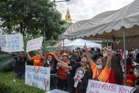 Orange-Clad Move Forward Supporters Turn Out For Prime Ministerial Vote