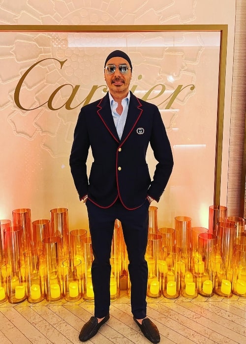 Sukhbir Singh as seen while posing for the camera in October 2022