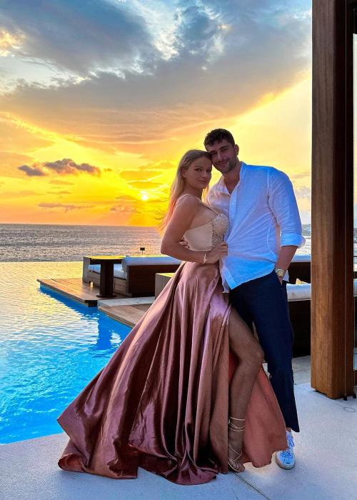 Mercédesz Henger as seen with Nico D’Amore in June 2023