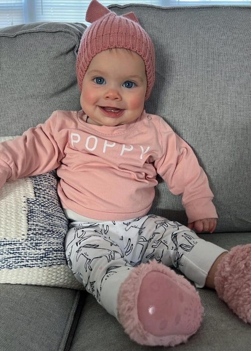 Poppy Herbert as seen in a picture that was taken in November 2021