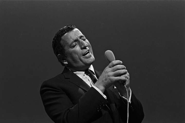 Tony Bennett at the Grammy Awards in 1966.