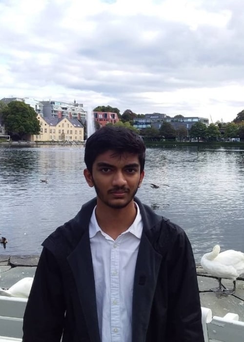 Gukesh D as seen in an Instagram Post in September 2021