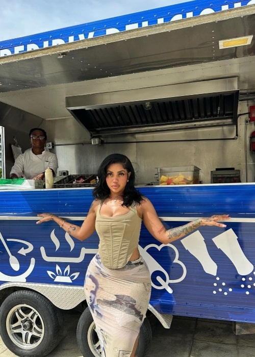 Jada Kingdom as seen in a picture that was taken in July 2023, in St. Lucia