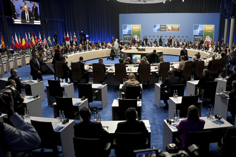 NATO summit in Vilnius, Lithuania.