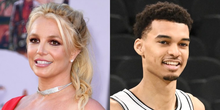 Britney Spears, Victor Wembanyama.