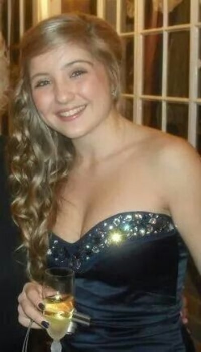 Holly Peplow as seen while smiling for a picture