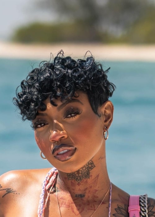 Jada Kingdom as seen in a picture that was taken in May 2023