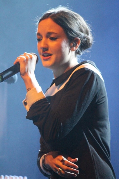 Jain as seen while performing in 2015