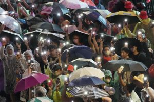 Move Forward Supporters Gather in Bangkok to Protest Obstructed PM Bid