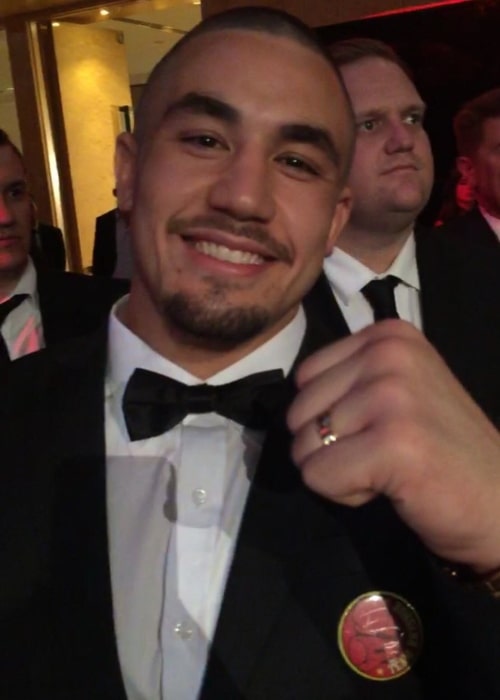 Robert Whittaker as seen in a picture that was taken in the past