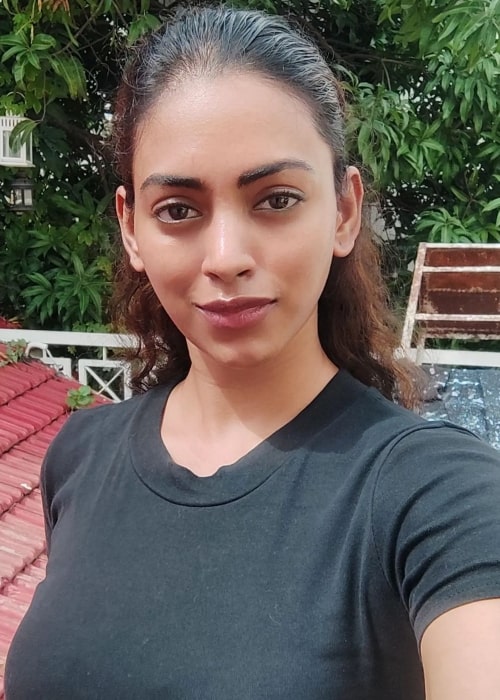 Sai Kamakshi Bhaskarla as seen in a selfie that was taken in October 2022, in Hyderabad