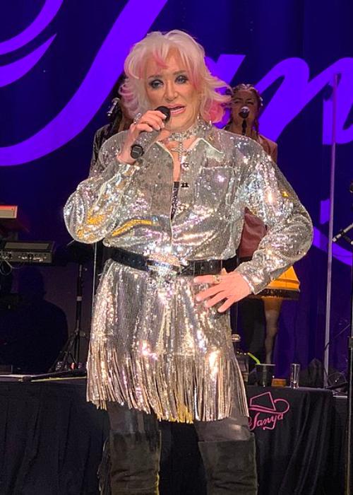 Tanya Tucker as seen performing at Graceland in Memphis, Tennessee in February 2020
