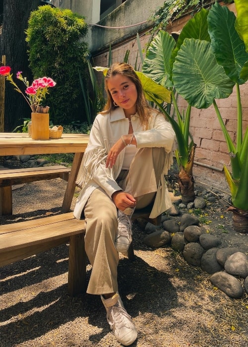 La Bala as seen while smiling for a picture in April 2023