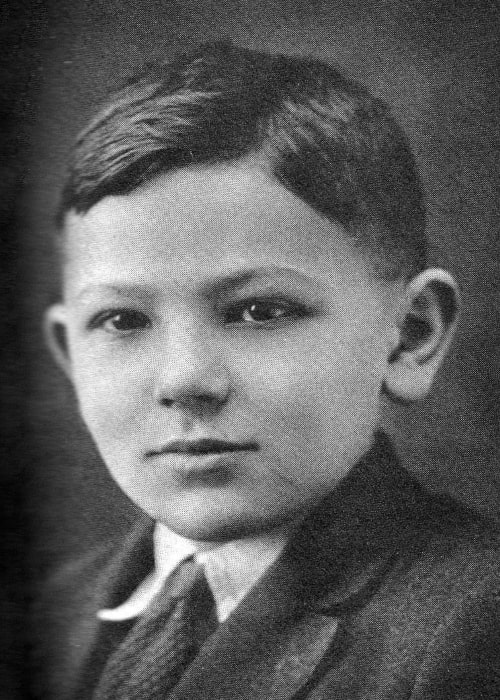 John Garfield as a child