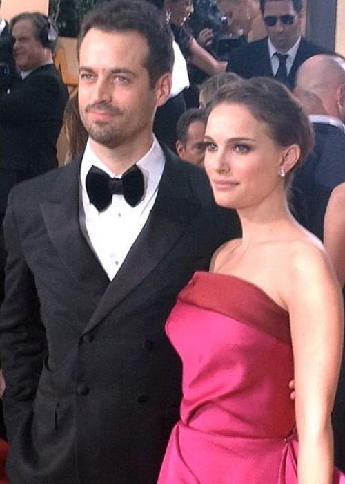 Benjamin Millepied as seen with Natalie Portman in 2012