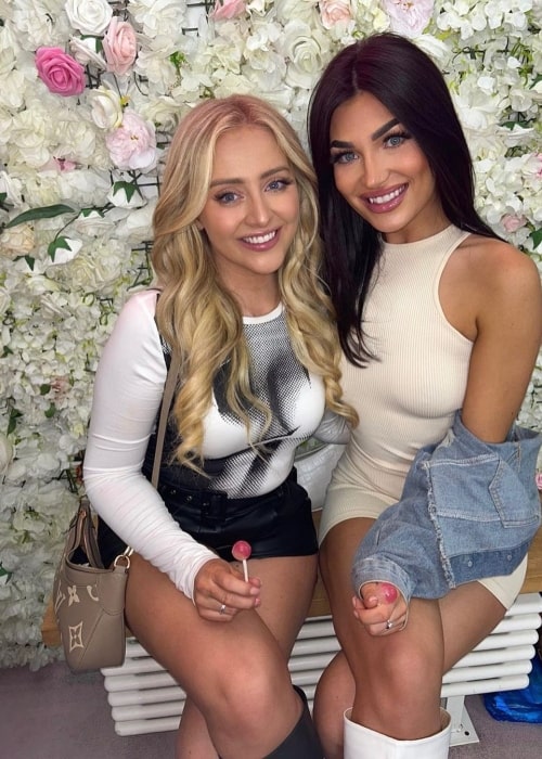 Robyn Hobson as seen in a picture that was taken with Jaimee-Lee Meakin in May 2023, in Vault Shenfield