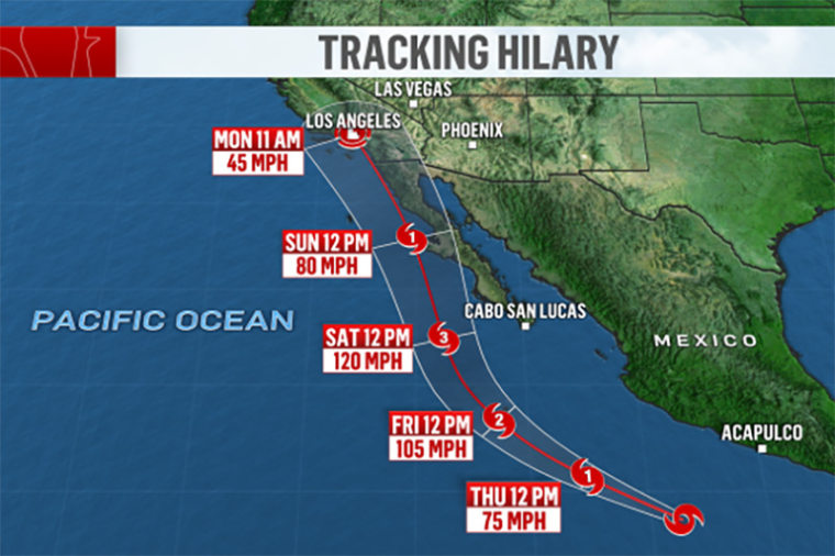 Tropical Storm Hilary.
