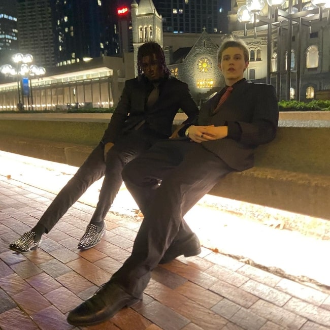 Ryan McFadden as seen in a picture with fellow TikTok star Glover Yawn IV in January 2023