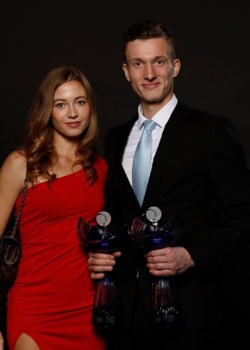 Jiří Lehečka and Viktorie Wojcikova, as seen in December 2022