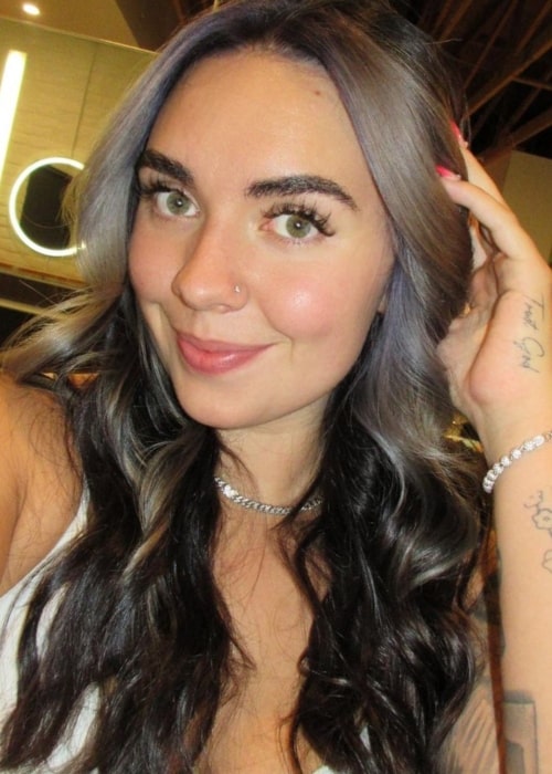 Abby Berner as seen in a selfie that was taken in August 2023