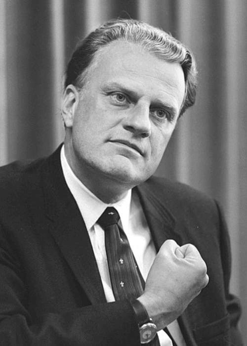 Billy Graham as seen in 1966