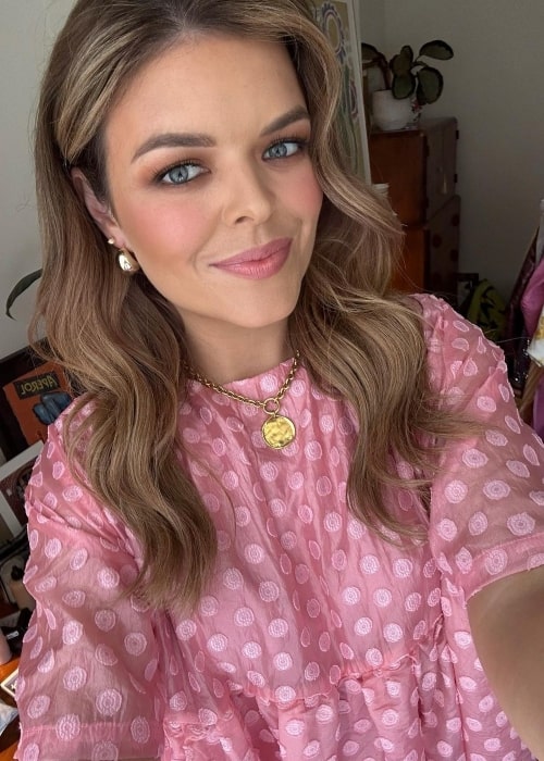 Doireann Garrihy as seen in a selfie that was taken in August 2023