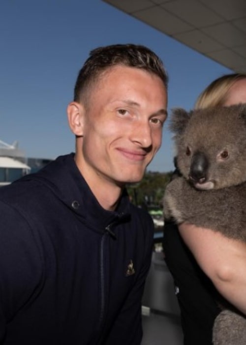 Jiří Lehečka as seen in an Instagram Post in January 2023