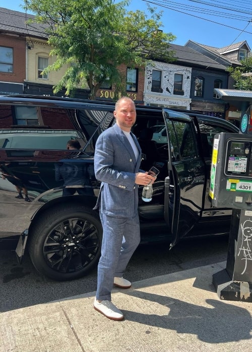 Oliver El-Khatib as seen in a picture that was taken in July 2023